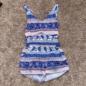 rue21 patterned romper